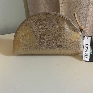 Consuela Gilded Large Cosmetic Bag